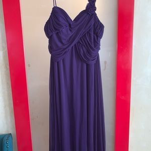 Purple Evening Dress